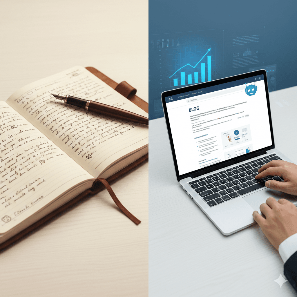 블로그와 일기장의 차이, 수익을 결정하는 글쓰기